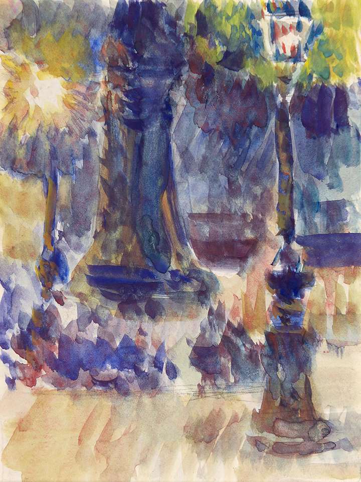 Gas Lamps, Paris